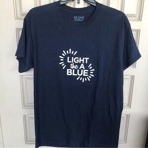 Utah Aggies Tee Shirt SzM Short Sleeves Drk Blue